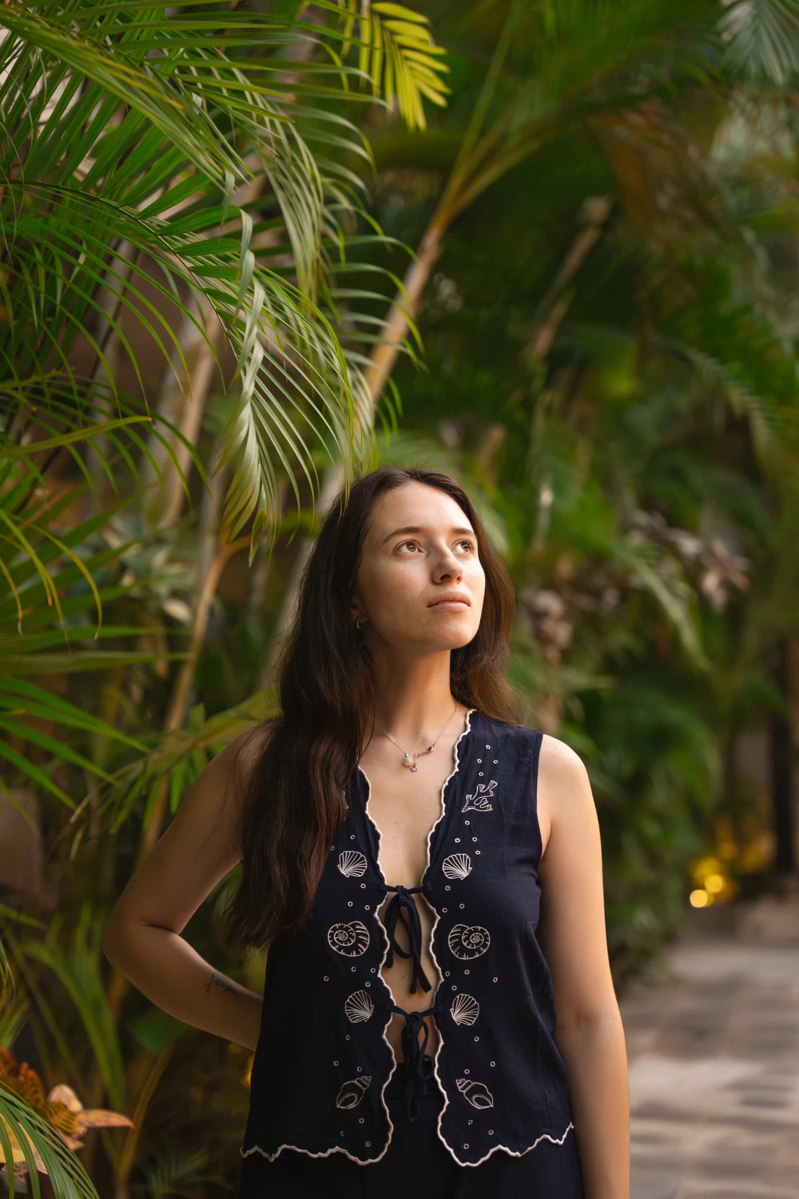 Elia Grimaud in contemplation